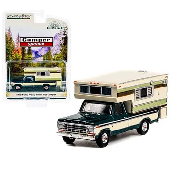 1/64 Scale1978 Ford Travel Camping RV Molded под Натиска на Модел на превозното средство за Моделиране на Статични за Възрастни Колекция Бижута Сувенири Подарък