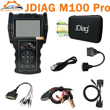 JDiag M100 Pro Мотоциклет Скенер OBD2 Инструмента за Диагностика на Неизправности D87 D88 Функционален Четец на Код на Мотоциклет За KT-M Suzuki Hond-a