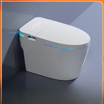 Домакински интелигентен тоалетна, вградена тоалетна, напълно автоматична капак на тоалетната чиния с резервоар за вода, без ограничения на налягането на водата
