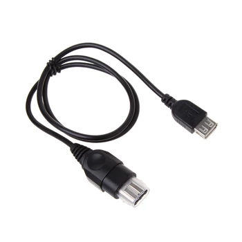 Кабел-адаптер USB to Xbox Converter е съвместим със старата конзола на Microsoft Xbox