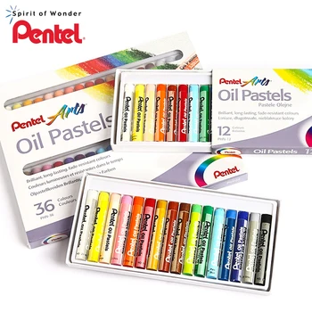 Японски моливи Pentel, чувствах върха писалка за живопис с маслени пастели PHN, детска Безобидная пръчка с рисувани, ръчно връхчета за colorization графити, канцеларски материали
